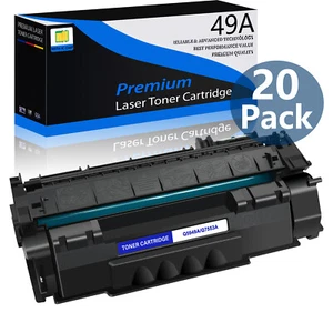 Toner 20PK Q5949A pour HP 49A Laserjet 1160 1320 1320n 1320nw 3390 3392 1160LE - Photo 1/23