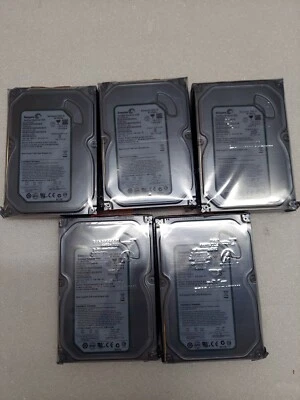 5x ST3808110AS Seagate Barracuda SATA 7200.9 80GB 7200RPM 3.5" Hard Drives - Image 1 of 2