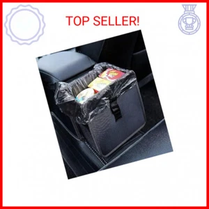 Car Trash Can, Foldable Hanging Car Garbage Can Large Capacity Waterproof Car Tr - Picture 1 of 2