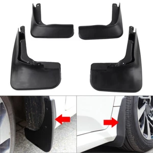 Front Rear Car Mud Flaps Splash Guards Mudflaps Mudguards Fit Ford Fusion 13-19 - Picture 1 of 12