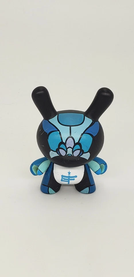 Kidrobot Dunny 2007 Series 4 Untitled By David Flores 3" Vinyl Figure Loose - Image 1 of 4