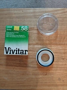 Vivitar 55mm Cross Screen VI Filter - Picture 1 of 1