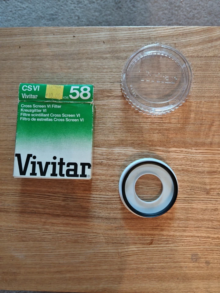 Vivitar 55mm Cross Screen VI Filter - Image 1 of 1