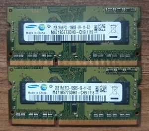 DDR3 2x2GB 1Rx8 PC3-10600 1333 1.5V Laptop/MacBook/MacMini - Picture 1 of 1