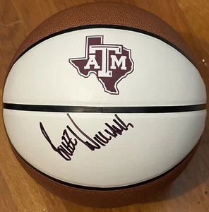 Buzz Williams Signed Autographed Texas A&M Aggies Logo Basketball PSA/DNA - Picture 1 of 3