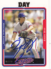 Zach Day Montreal Expos Signed Topps Card Colorado Rockies Washington Nationals