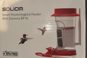 Soliom Humbirdy-Hummingbird Feeder Camera with Ant Moat,Bee Proof,AI Identify... - Picture 1 of 6