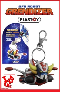 GOLDORAK Spazer Grendizer Porte clefs cles Keychain soucoupe Pvc Plastoy # NEUF - Foto 1 di 9