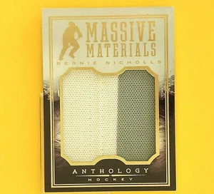 BERNIE NICHOLLS 2014-15 MASSIVE MATERIALS 25/70 ANTHOLOGY #MM66 LA Kings - Picture 1 of 1