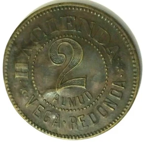 Ficha 2 ALMUD HACIENDA VEGA REDONDA LAS MARIAS PUERTO RICO Comercio CAFE token - Picture 1 of 3