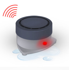 2xHousehold water leakage alarm waterproof seal high decibel sound-light alarm 
