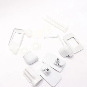Universal Pastic Toilet Seat Hinge Bolts Screws White C8401Y 410862  - Picture 1 of 4