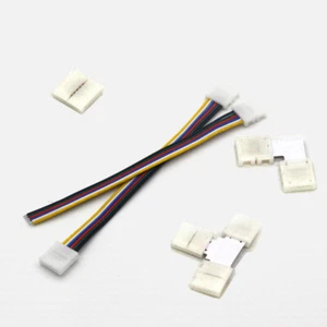  Bande LED Connecteur Adaptateur Clip Connecteur Rapide 6 Broches Connecteur Sans Soudure - Photo 1/14