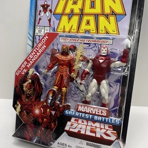 Marvel Universe SILVER CENTURION vs MANDARIN Greatest Battles Comic Packs - NEU - Bild 1 von 13