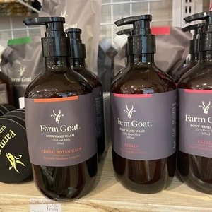 Body & Hand Wash 500ml & Refills by Farm Goat - Picture 1 of 1