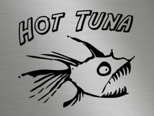 Hot Tuna Classic Car Surf Day Van vinyl decal sticker surfing VW surfer graphics - Picture 1 of 4