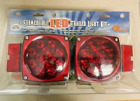 LED Trailer Lights Kit, Over 80" Submersible Stop Turn Tail Light Kit, Red