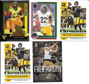 5 Steeler Flux, Stars&Strpe Najee Harris RCs Freiermuth #224 RC 2 Roethlisberger - Imagen 1 de 4