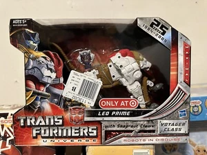 TRANSFORMERS UNIVERSE Robots Disfrazados LEO PRIME Voyager 2008 Hasbro NUEVO SIN USAR - Imagen 1 de 5