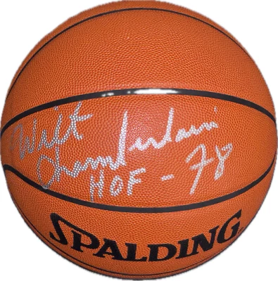 Wilt Chamberlain "HOF 78" Signed Spalding NBA Game Ball Auto Basketball JSA Mint - Image 1 of 4
