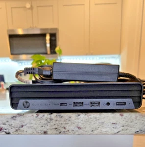 HP EliteDesk 805 G6 Ryzen 5 Pro 4650GE 240GB 8GB DDR4 AC Adapter Win 11 pro - Zdjęcie 1 z 4