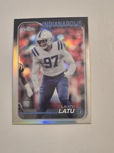 2024 Topps Chrome Refractor #247 Laiatu Latu Colts - Picture 1 of 4
