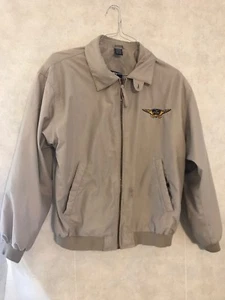 Chaqueta Pilotos Marca EAA Vantage PEQUEÑA Aviador Beige Cincuenta Años 1953-2003 - Imagen 1 de 9