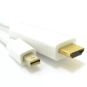 2m Mini Displayport / Thunderbolt Mac Portátil A Cable HDMI Monitor / TV Video + - Imagen 1 de 9