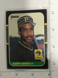 1987 Donruss Barry Bonds #361 Rookie Card RC Pittsburgh Pirates - Picture 1 of 2