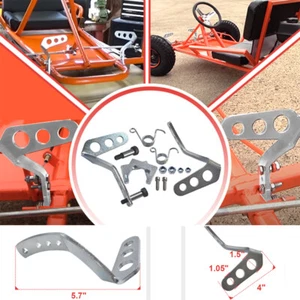 Update Heavy Duty Pedal Kit für Go Kart Silver Hight Performance - Bild 1 von 9