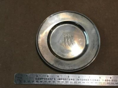 Placa Gorham 45750 PLATA ESTERLINA ANTIGUA 102 G Foto 1 de 4