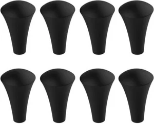 8 Pack Rubber Cap Silicone Tips Replacement Parts Piece for RAM X-Grip Black  - Photo 1 sur 5
