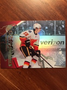 2015-16 UD SPx Hockey Stick Wizards #83 Johnny Gaudreau Pack Fresh