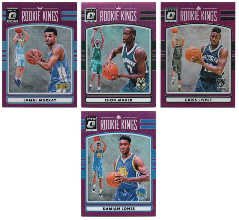 2016-17 Donruss Optic Rookie Kings Prizms Purple RC - Pick Any - Image 1 of 1