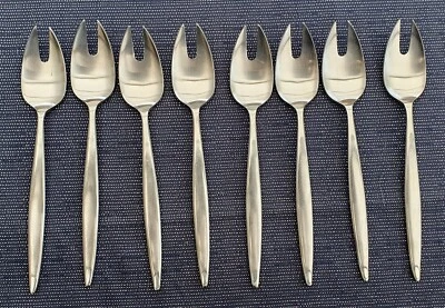 Lot de 8 fourchettes cuillères en inox 18/8 - Photo 1/4