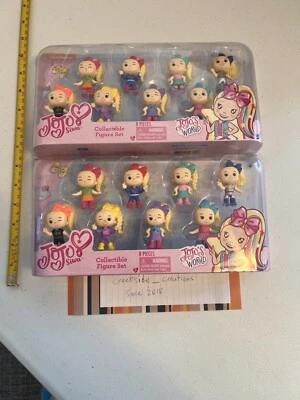 JoJo Siwa 8 Piece Collectible Figure Set JoJo's World Just Play 2021 NEW 2 sets! - Image 1 of 4