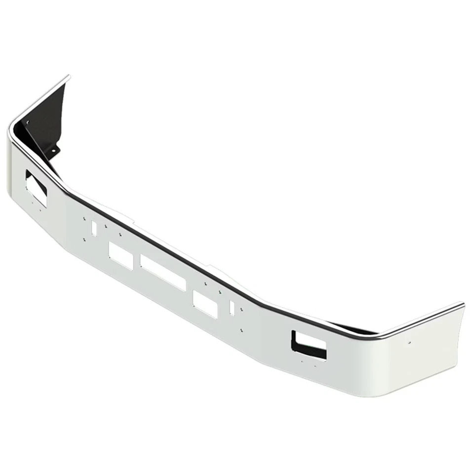 Parachoques Freightliner FLD 120 1989 en adelante 13" acero cromado por Valley Chrome Foto 1 de 1