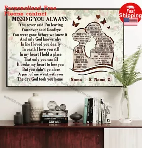 Personalized Memorial Gift For Loss Of Husband, Sympathy Gift For Loss Of Lov... - Picture 1 of 5