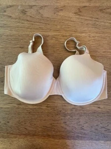 SOMA Pale Sand 42D Vanishing 360 Perfect Coverage Lightly Lined Bra Underwire - Picture 1 of 2