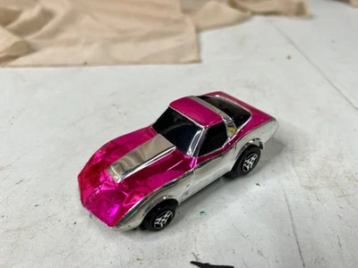 VINTAGE KENNER T-ZZERS CHROME CHEVY CORVETTE CAR CPG PRODUCTS NO CORD - Image 1 of 3