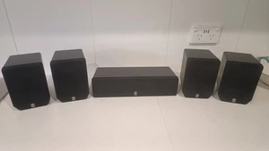 Yamaha NX-C270 & NX-E270 Surround Speakers 4 Satellite & 1 Center All Working - Picture 1 of 3