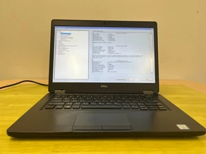 Dell Latitude 5490 i5-8250U 1.6GHz 8GB RAN No Drive w/Batt NO AC NO USB-C Port - Picture 1 of 7