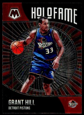 2020-21 Panini Mosaic Grant Hill 16 HoloFame Detroit Pistons - Image 1 of 2