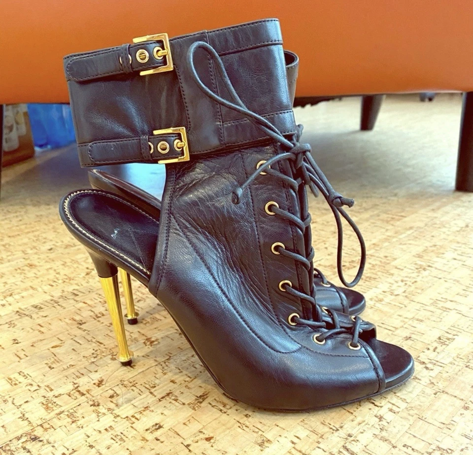 Tom Ford - Lace Up Heals - Image 1 of 3