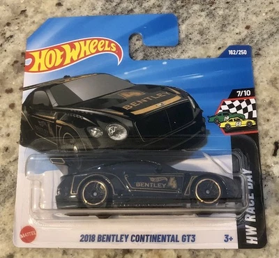 Hot Wheels 2018 BENTLEY CONTINENTAL GT3 NERA 2025 1:64 - Immagine 1 di 2