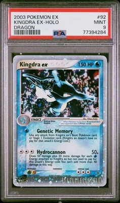 Kingdra Ex 2003 Pokemon EX Dragon Holo #92 PSA 9 MINT - Image 1 of 2