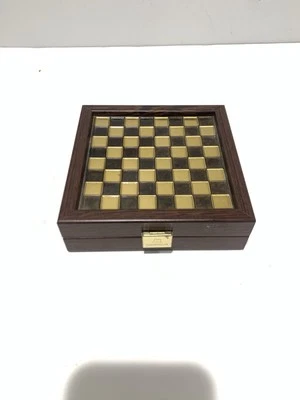 Vintage Greek Mythology Manopoulos Miniature Chess Set - Image 1 of 4