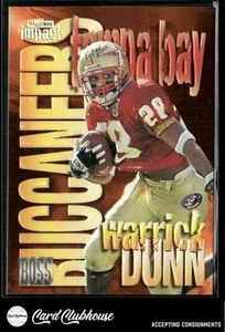 1997 SkyBox Impact Boss #9 Warrick Dunn - Picture 1 of 2