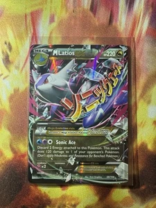 Pokemon XY Roaring Skies M Latios EX Card 59/108 Vintage Half Art - Picture 1 of 4