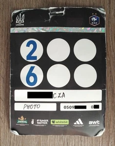 TICKET Photo Qualifying Round 5.9.2025 Ukraine - France Frankreich # Wroclaw - Picture 1 of 4